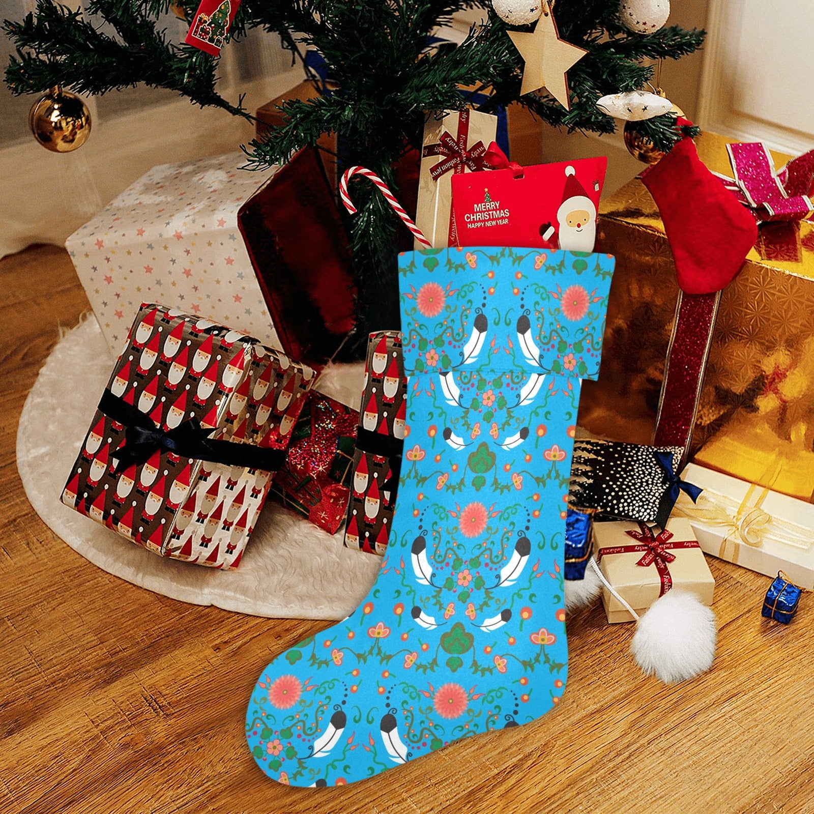 New Growth Bright Sky Christmas Stocking