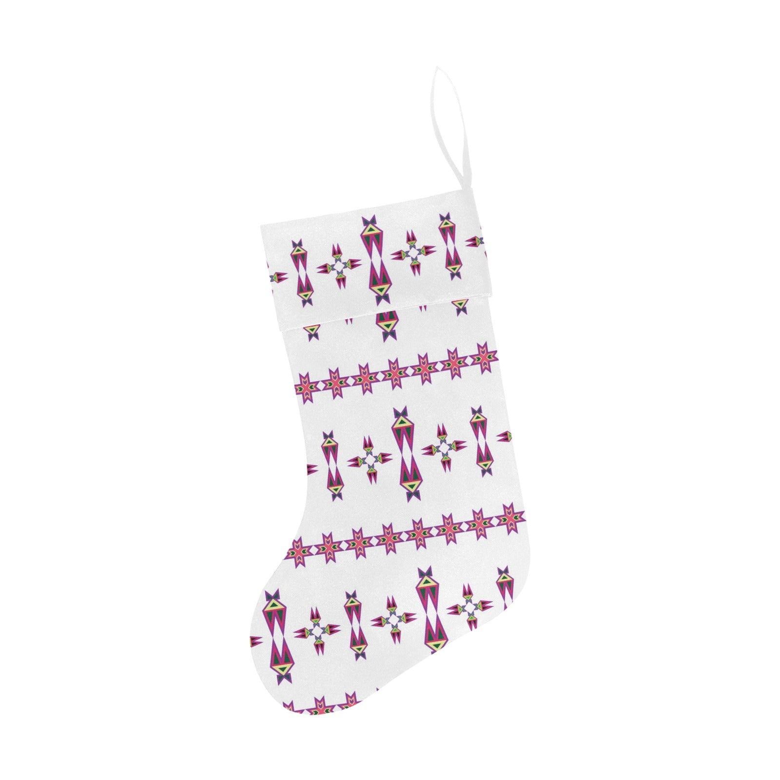 Four Directions Lodge Flurry Christmas Stocking