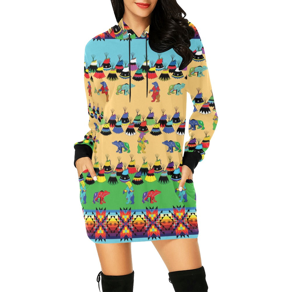 Bear Medicine Hoodie Dress