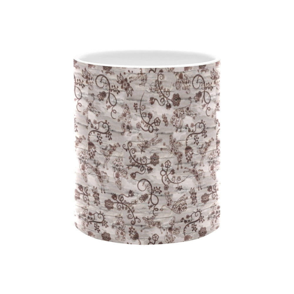 Forest Medley White Mug(11OZ)