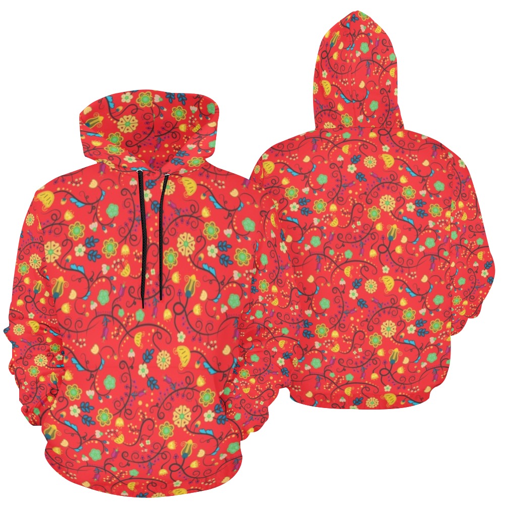 Nipin Blossom Fire Hoodie for Women (USA Size)
