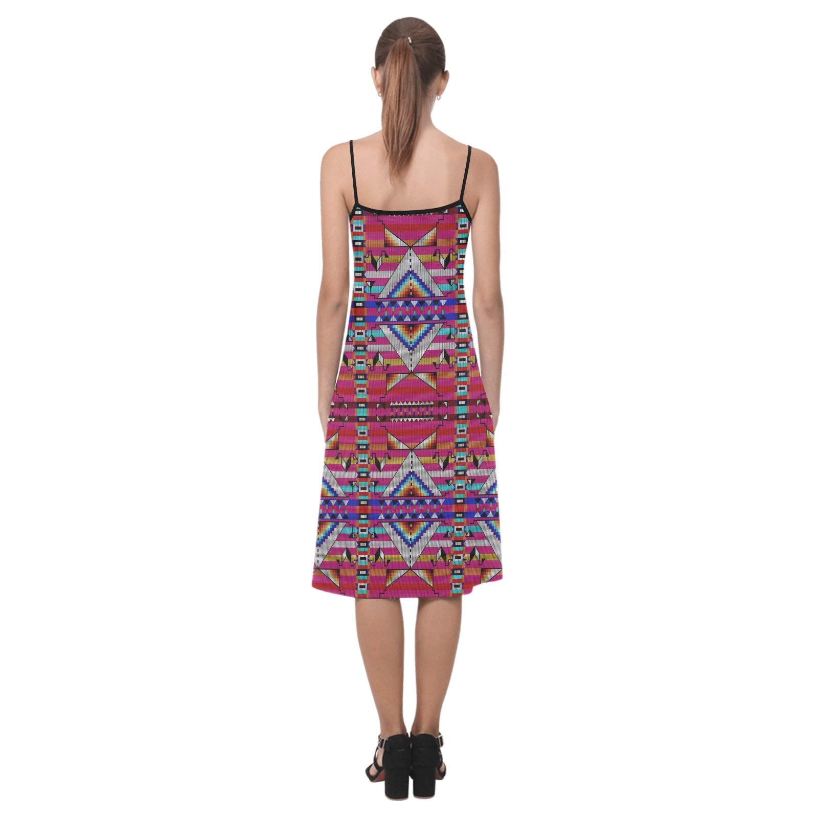 Medicine Blessing Pink Alcestis Slip Dress (Model D05)