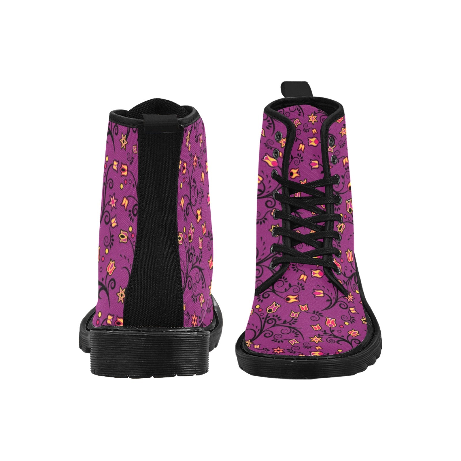 Lollipop Star Boots for Women (Black)
