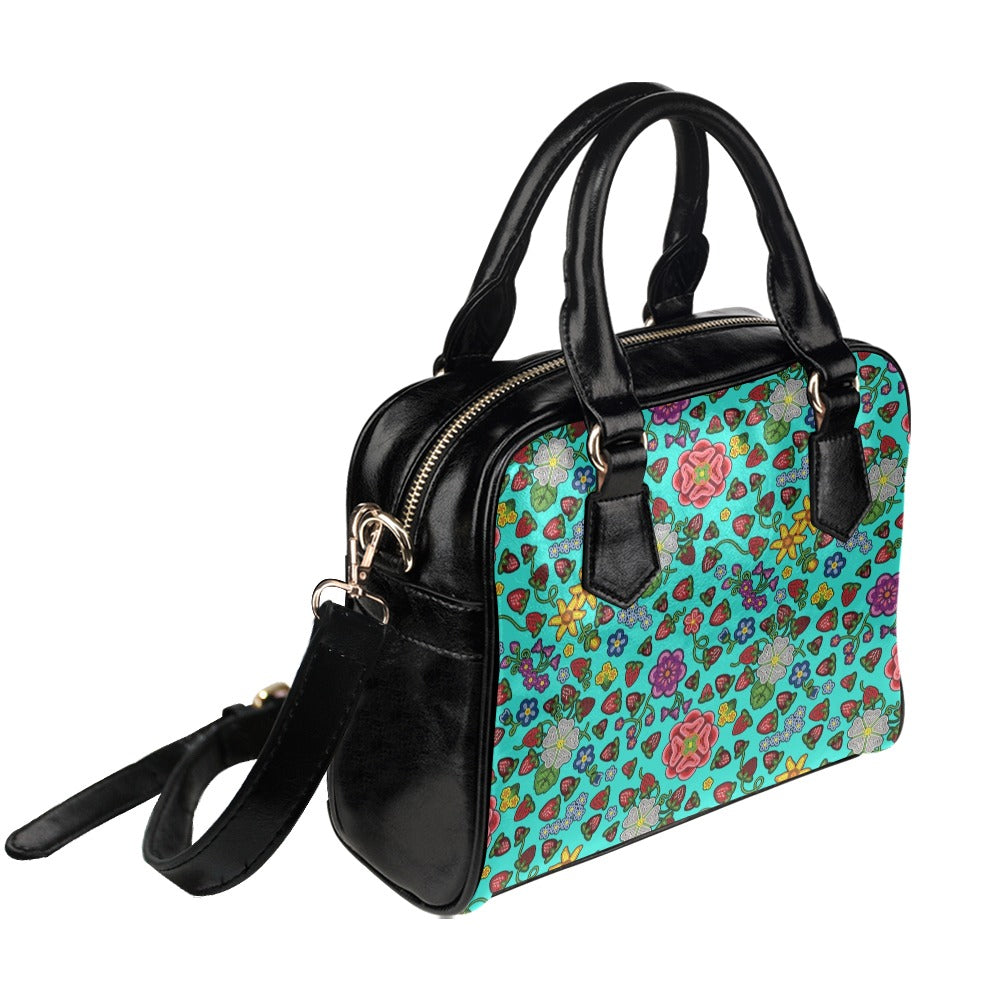 Berry Pop Turquoise Shoulder Handbag