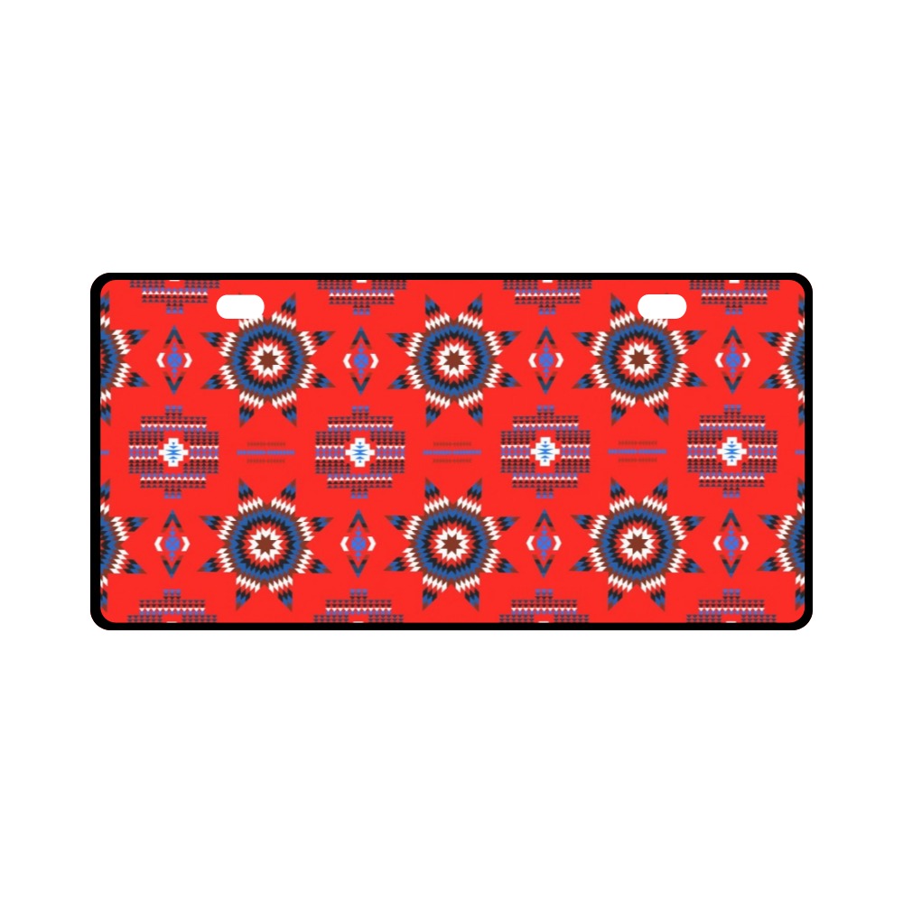 Rising Star Blood Moon License Plate
