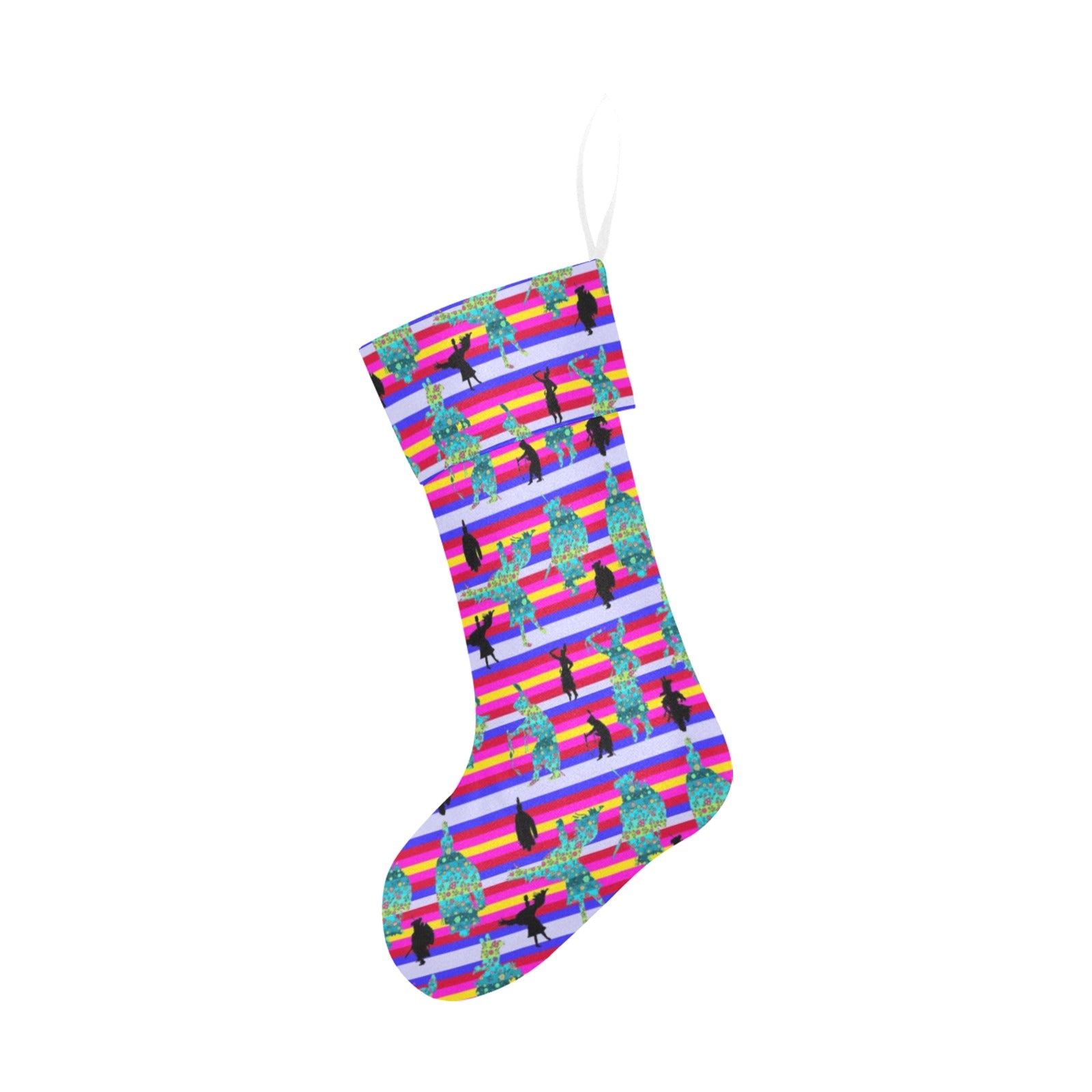 Dancers Sky Dance Christmas Stocking