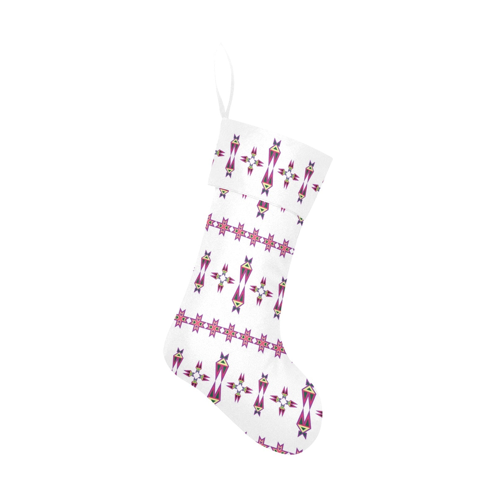 Four Directions Lodge Flurry Christmas Stocking