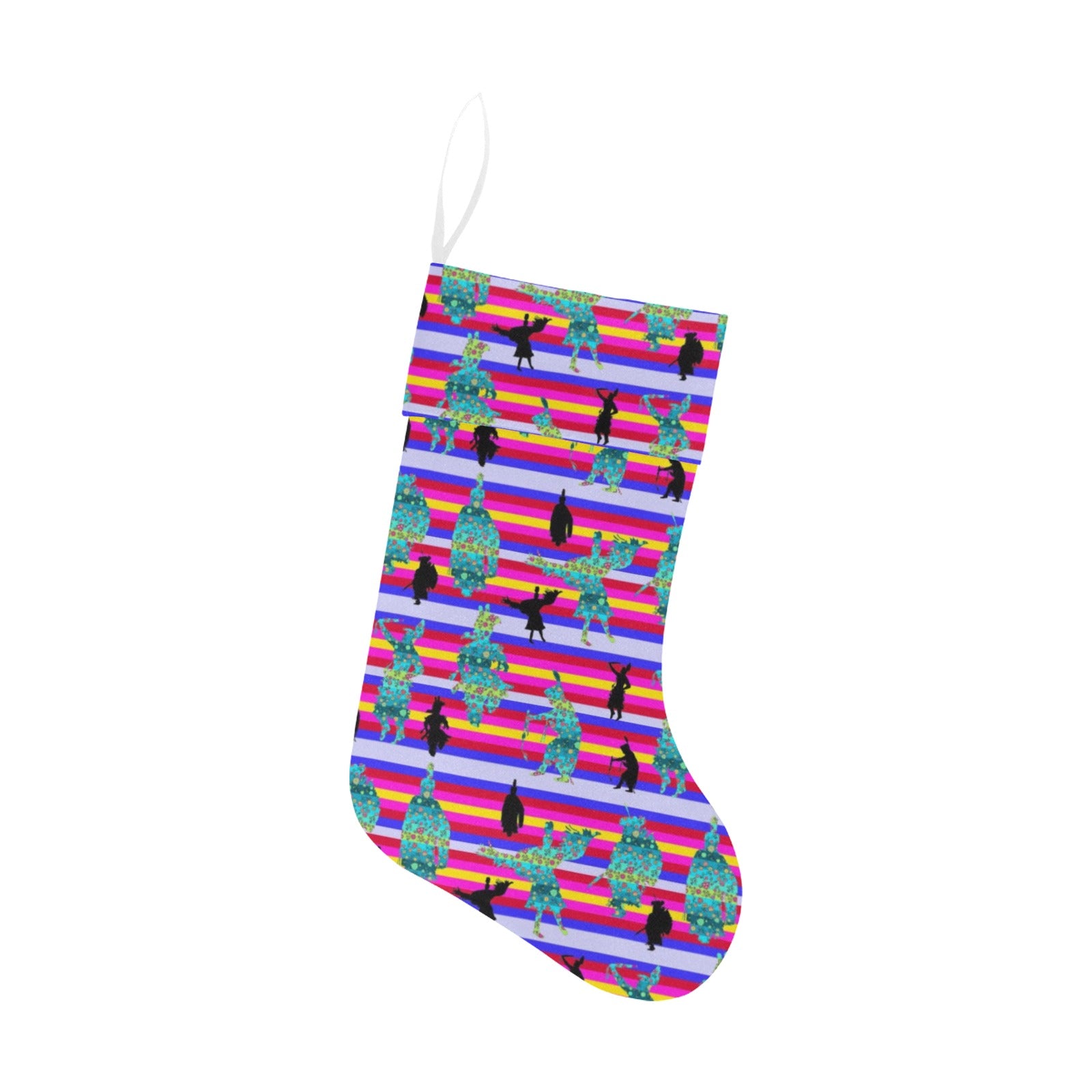 Dancers Sky Dance Christmas Stocking