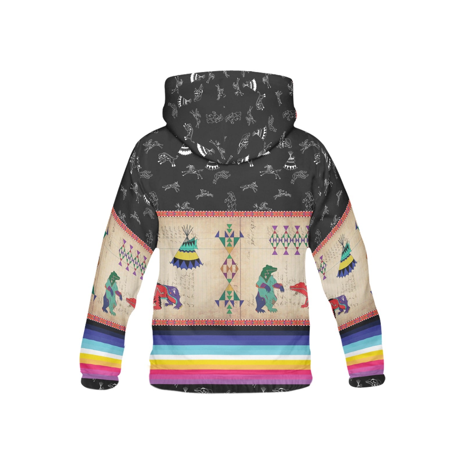 Bear Ledger Black Sky Hoodie for Kid (USA Size)