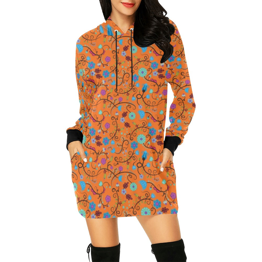 Nipin Blossom Carrot Hoodie Dress