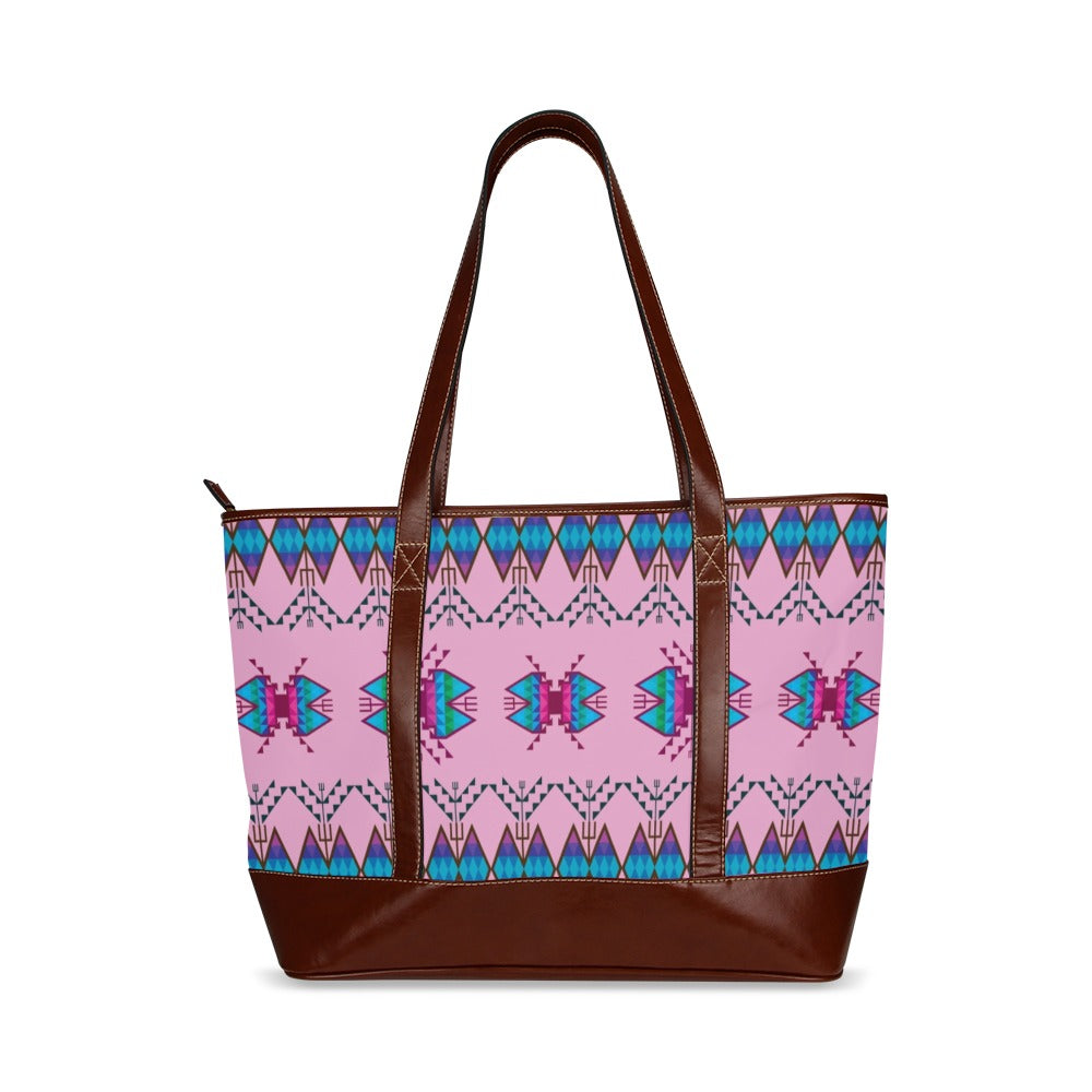 Sacred Trust Carnation Tote Handbag