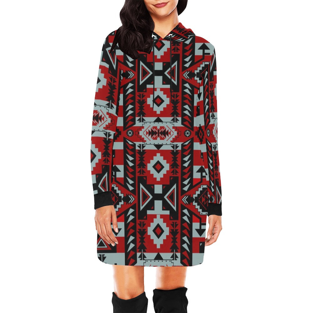 Chiefs Mountain Candy Sierra-Dark Hoodie Dress