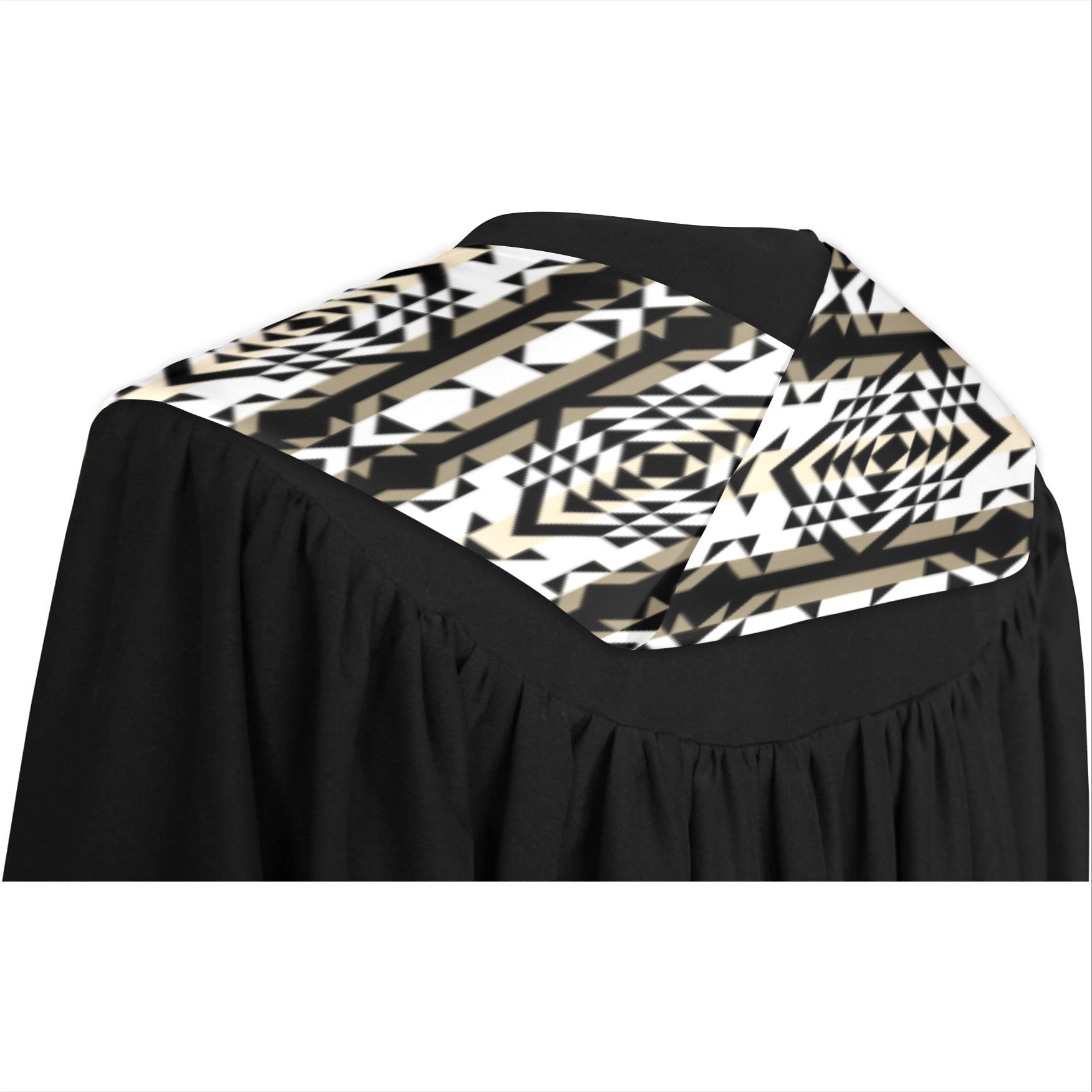 Black Rose Winter Canyon Graduation Stole