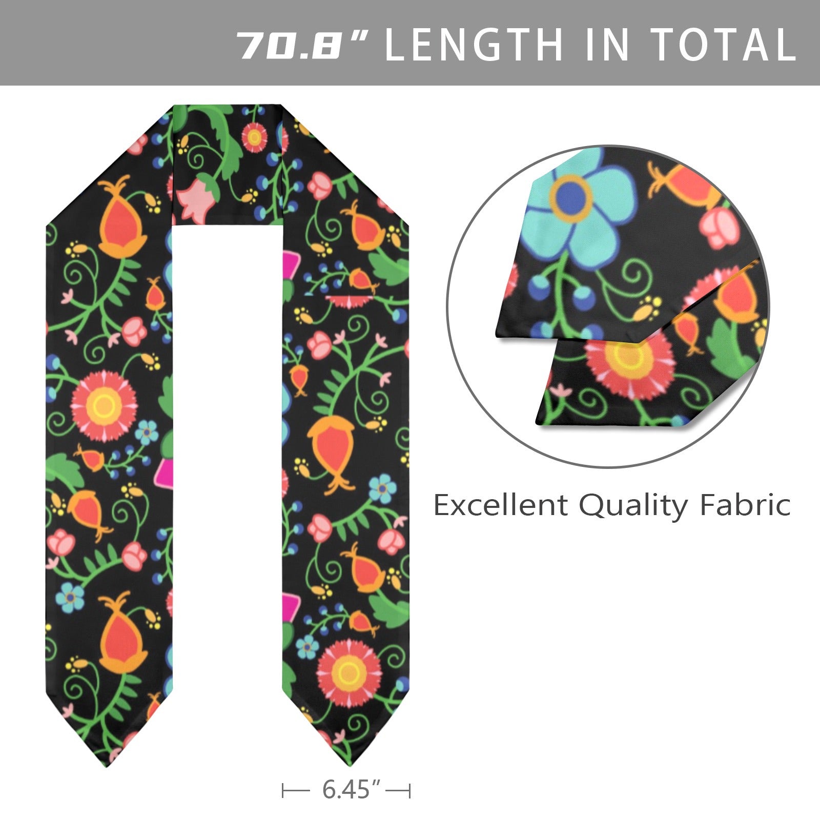 Bee Spring Night Graduation Stole