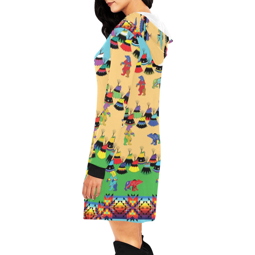 Bear Medicine Hoodie Dress