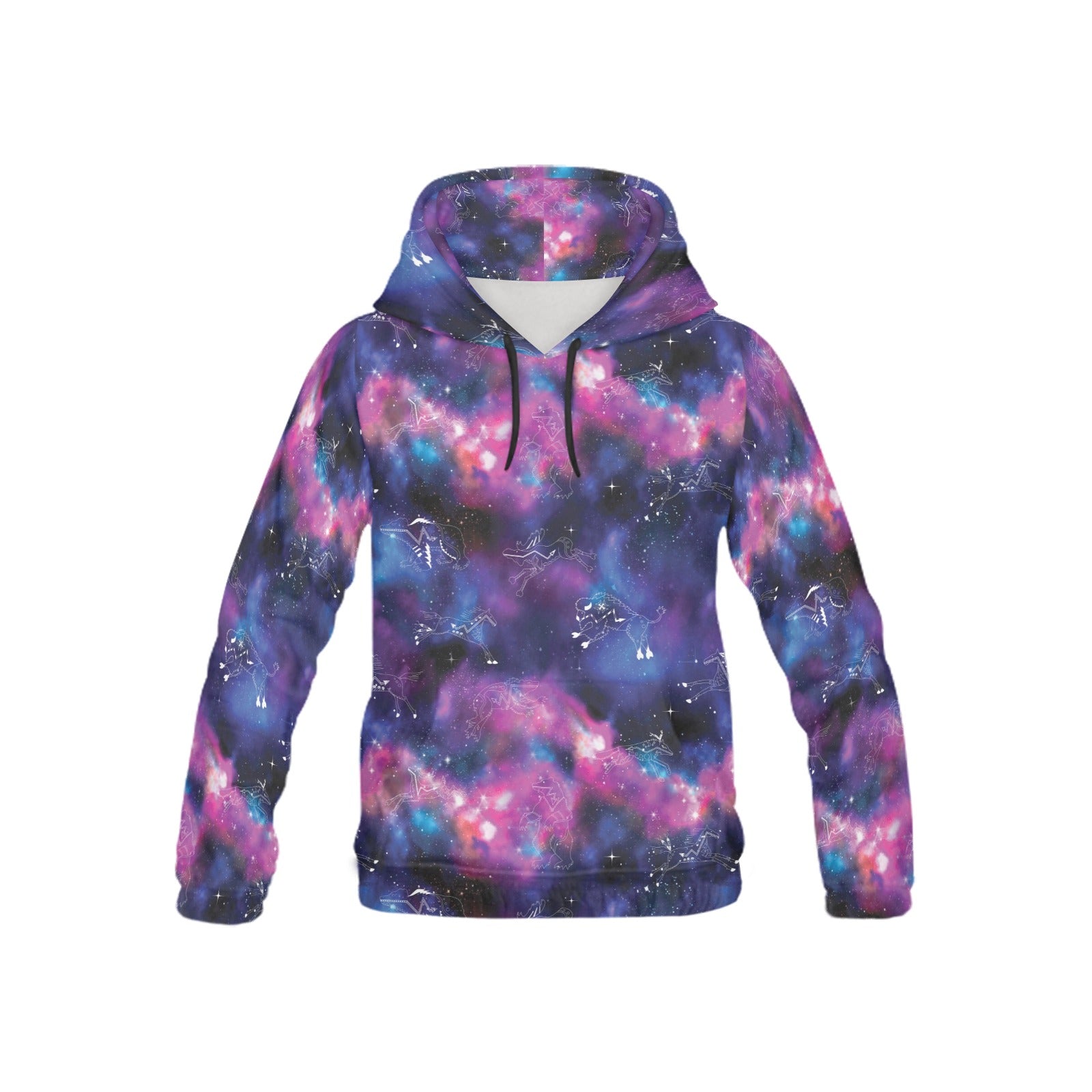 Animal Ancestors 1 Blue and Pink Hoodie for Kid (USA Size)