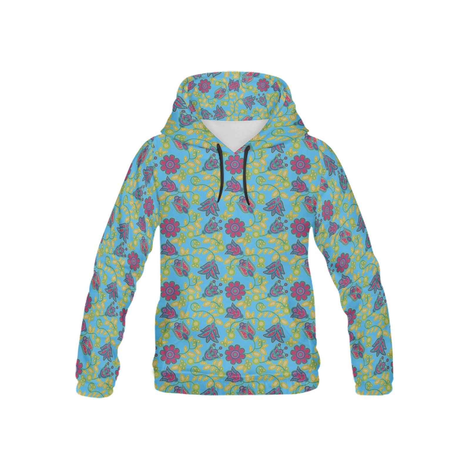 Beaded Nouveau Lime Hoodie for Kid (USA Size)