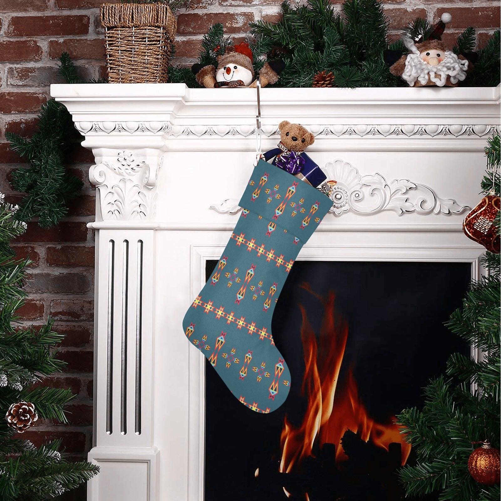 Four Directions Lodges Ocean Christmas Stocking