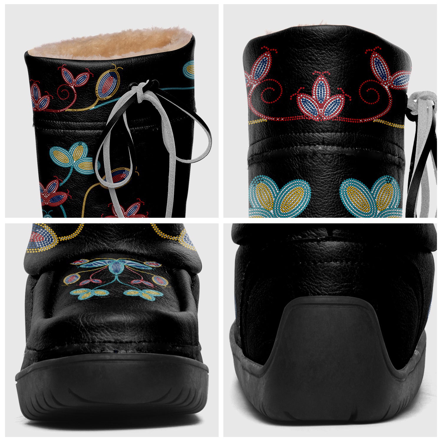 Niitsitapi Real Black Leather MocLux
