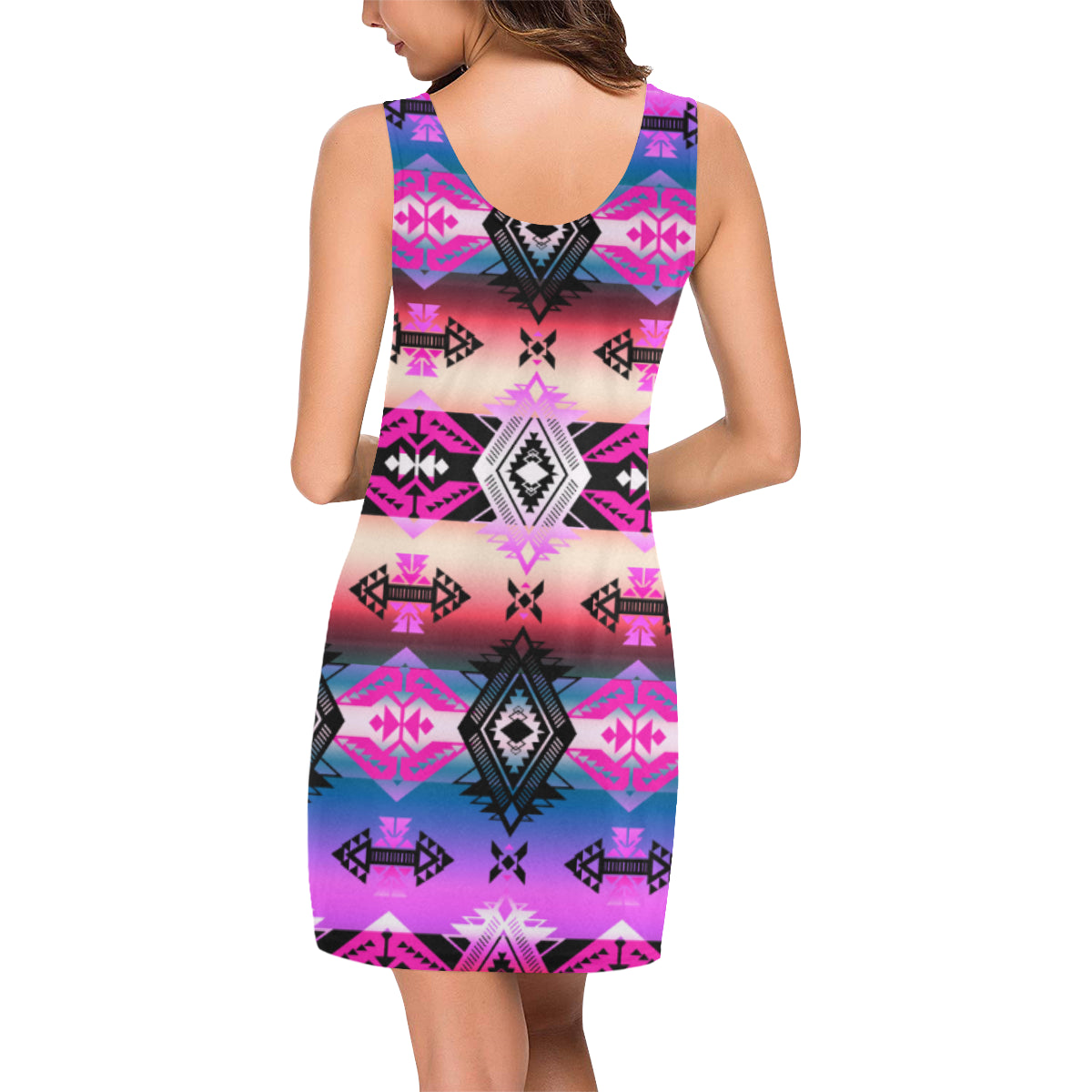 Sovereign Nation Skies IkstsÃmiwa Vest Dress