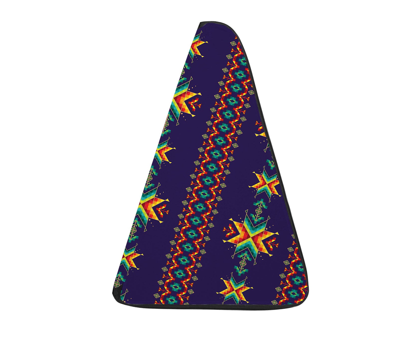 27 Inch Fan Case - Dreams of Ancestors Indigo