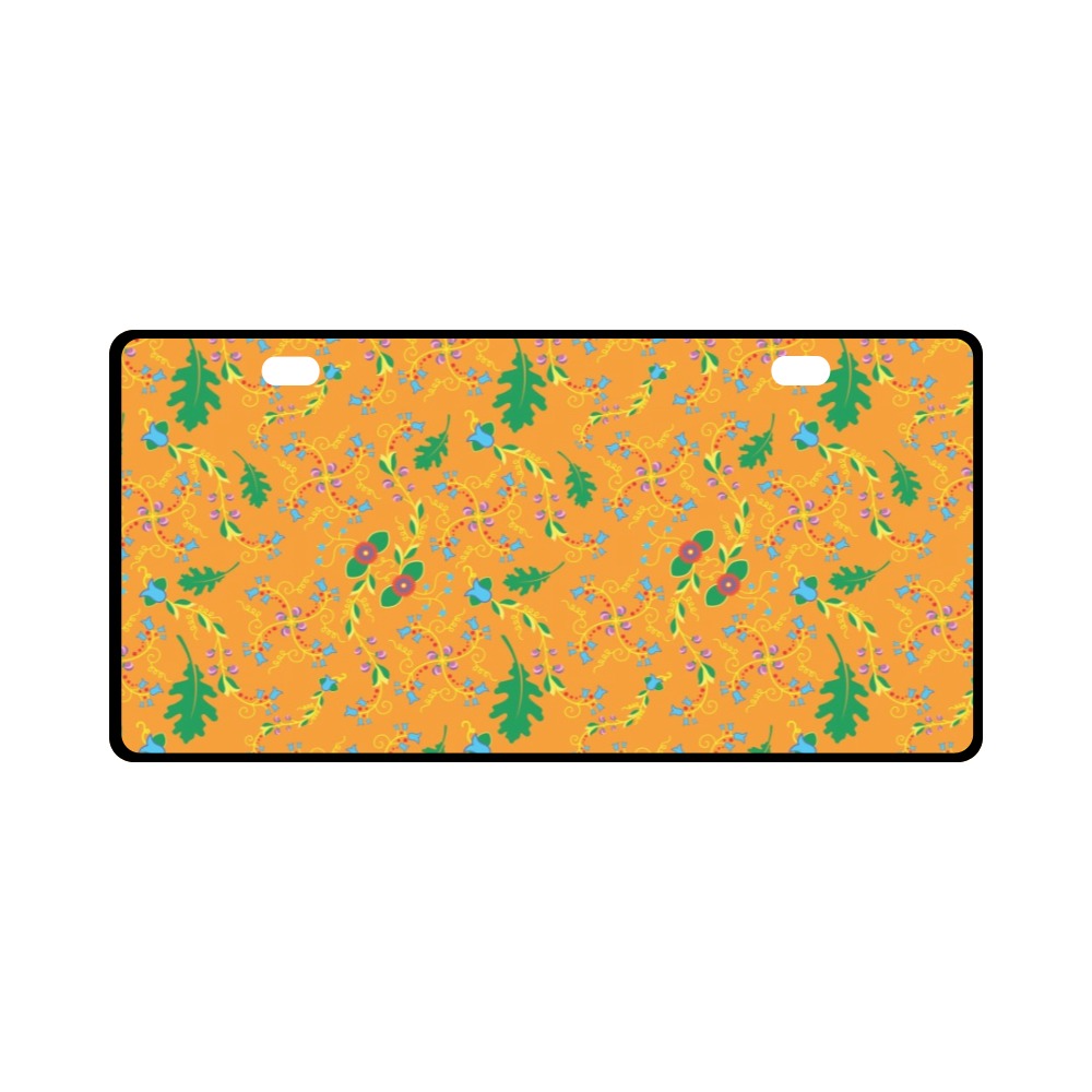 Vine Life Sunshine License Plate