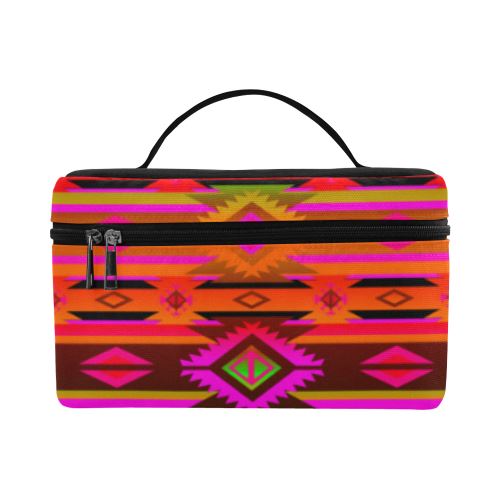 Adobe Afternoon Cosmetic Bag/Large (Model 1658) Cosmetic Bag e-joyer