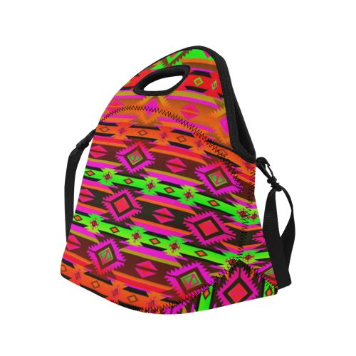 Adobe Afternoon Neoprene Lunch Bag/Large (Model 1669) Neoprene Lunch Bag/Large (1669) e-joyer