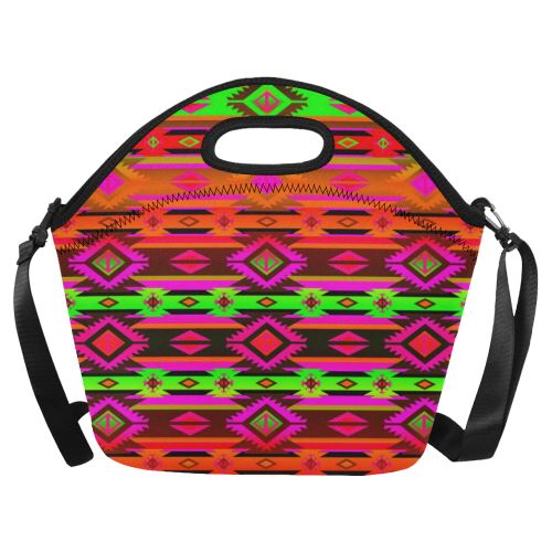 Adobe Afternoon Neoprene Lunch Bag/Large (Model 1669) Neoprene Lunch Bag/Large (1669) e-joyer