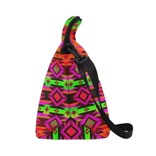 Adobe Afternoon Neoprene Lunch Bag/Large (Model 1669) Neoprene Lunch Bag/Large (1669) e-joyer