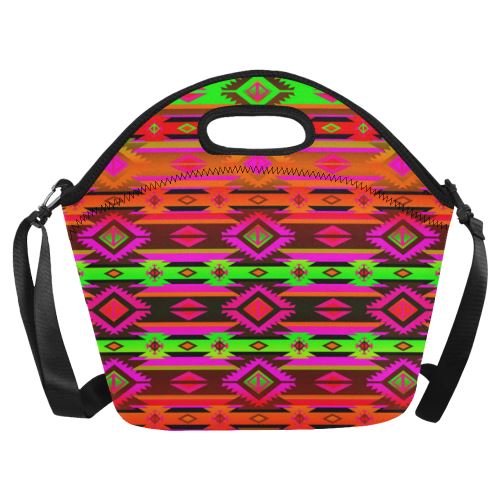 Adobe Afternoon Neoprene Lunch Bag/Large (Model 1669) Neoprene Lunch Bag/Large (1669) e-joyer