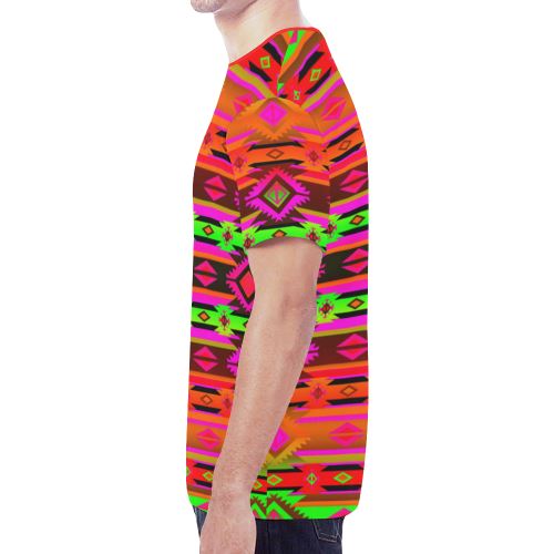 Adobe Afternoon New All Over Print T-shirt for Men (Model T45) New All Over Print T-shirt for Men (T45) e-joyer