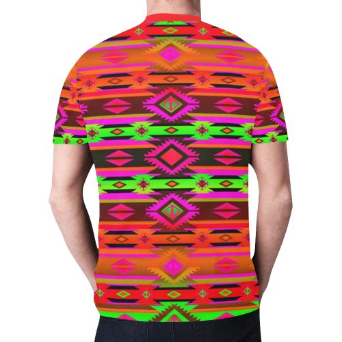 Adobe Afternoon New All Over Print T-shirt for Men (Model T45) New All Over Print T-shirt for Men (T45) e-joyer