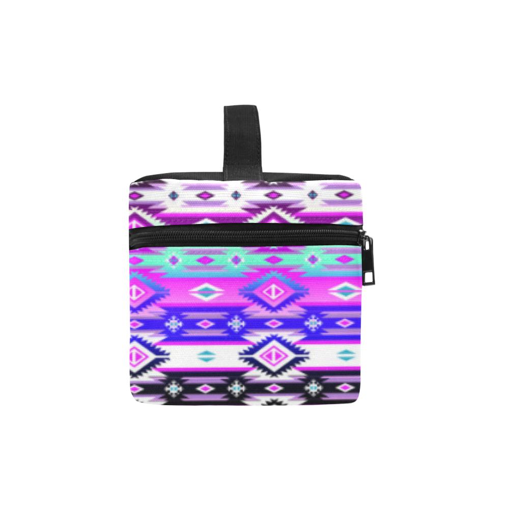Adobe Dance Cosmetic Bag/Large (Model 1658) Cosmetic Bag e-joyer