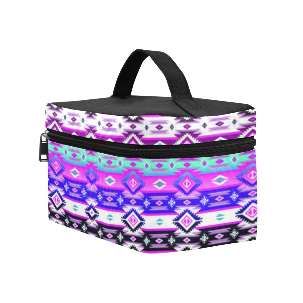 Adobe Dance Cosmetic Bag/Large (Model 1658) Cosmetic Bag e-joyer