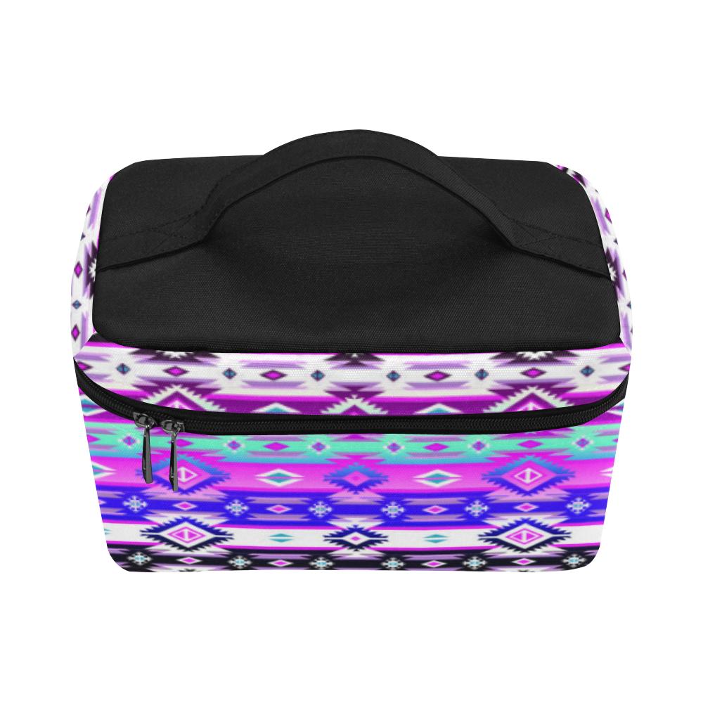 Adobe Dance Cosmetic Bag/Large (Model 1658) Cosmetic Bag e-joyer