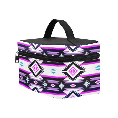 Adobe Dance Cosmetic Bag/Large (Model 1658) Cosmetic Bag e-joyer