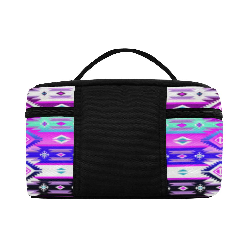 Adobe Dance Cosmetic Bag/Large (Model 1658) Cosmetic Bag e-joyer