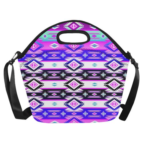 Adobe Dance Neoprene Lunch Bag/Large (Model 1669) Neoprene Lunch Bag/Large (1669) e-joyer