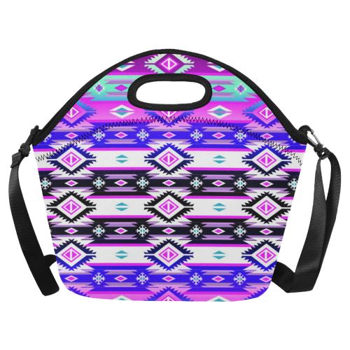 Adobe Dance Neoprene Lunch Bag/Large (Model 1669) Neoprene Lunch Bag/Large (1669) e-joyer