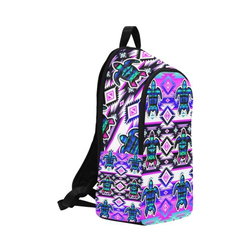 Adobe Dance Turtle Fabric Backpack for Adult (Model 1659) Casual Backpack for Adult (1659) e-joyer
