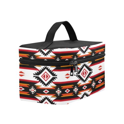 Adobe Fire Cosmetic Bag/Large (Model 1658) Cosmetic Bag e-joyer