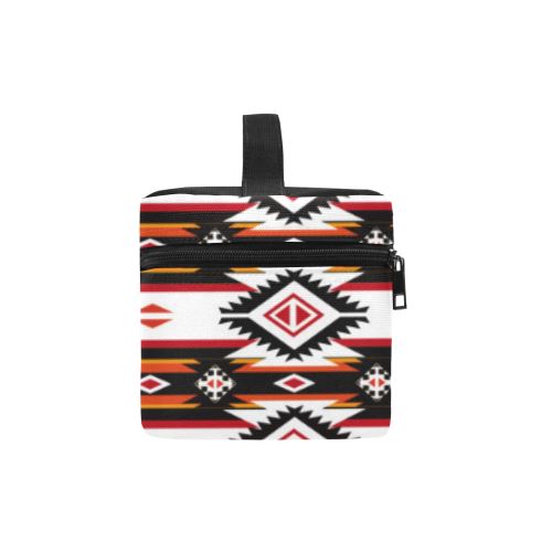 Adobe Fire Cosmetic Bag/Large (Model 1658) Cosmetic Bag e-joyer