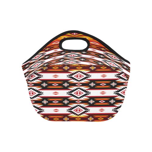 Adobe Fire Neoprene Lunch Bag/Small (Model 1669) Neoprene Lunch Bag/Small (1669) e-joyer