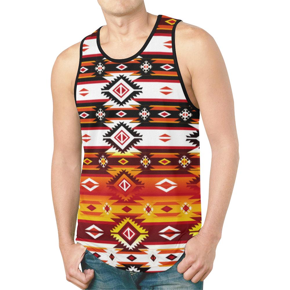 Adobe Fire New All Over Print Tank Top for Men (Model T46) New All Over Print Tank Top for Men (T46) e-joyer