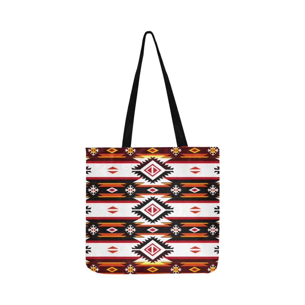 Adobe Fire Reusable Shopping Bag Model 1660 (Two sides) Shopping Tote Bag (1660) e-joyer