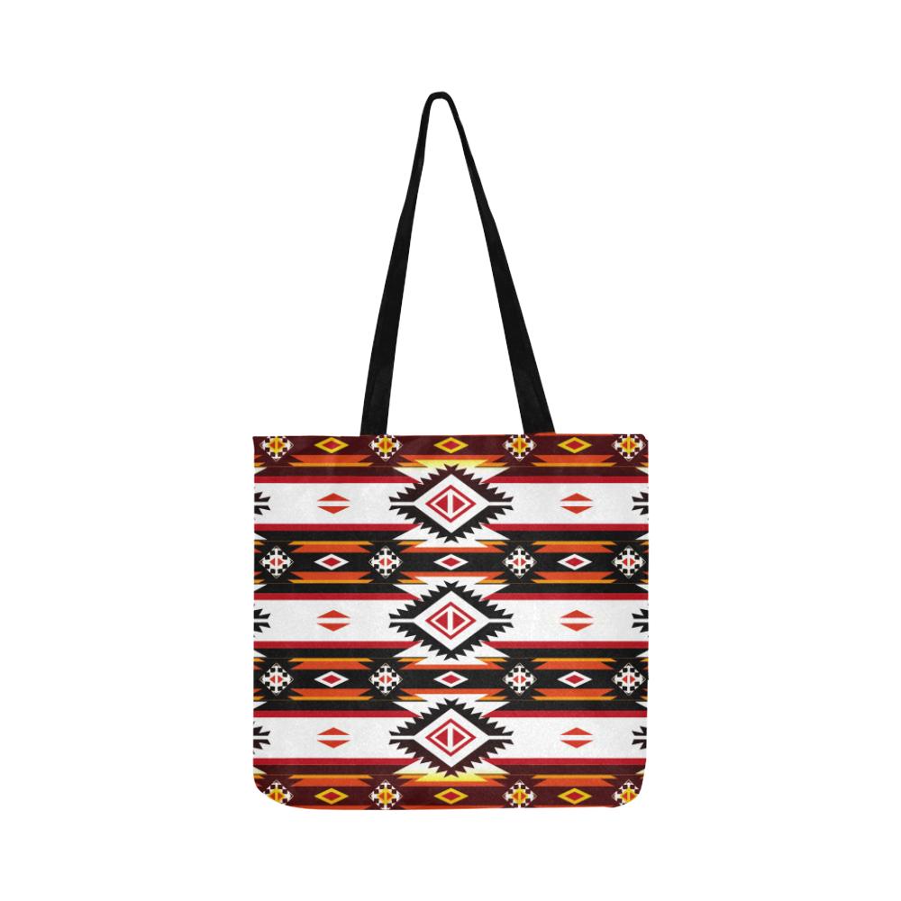 Adobe Fire Reusable Shopping Bag Model 1660 (Two sides) Shopping Tote Bag (1660) e-joyer