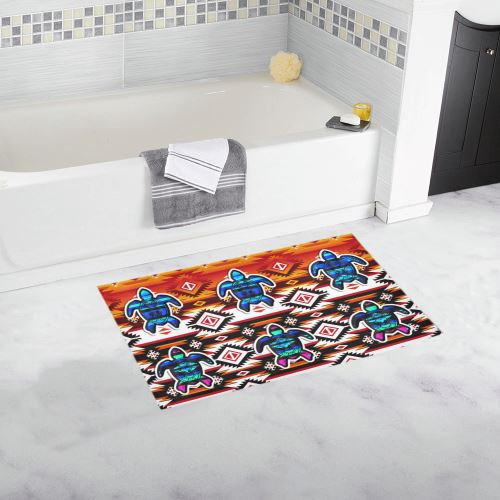 Adobe Fire Turtle Bath Rug 16''x 28'' Bath Rug 16''x 28'' e-joyer