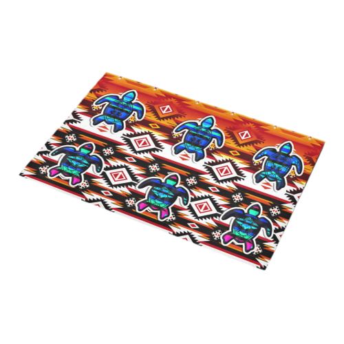Adobe Fire Turtle Bath Rug 16''x 28'' Bath Rug 16''x 28'' e-joyer