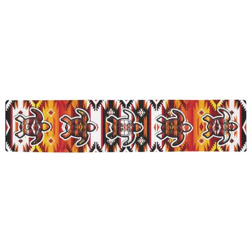 Adobe Fire Turtle Table Runner 16x72 inch Table Runner 16x72 inch e-joyer 